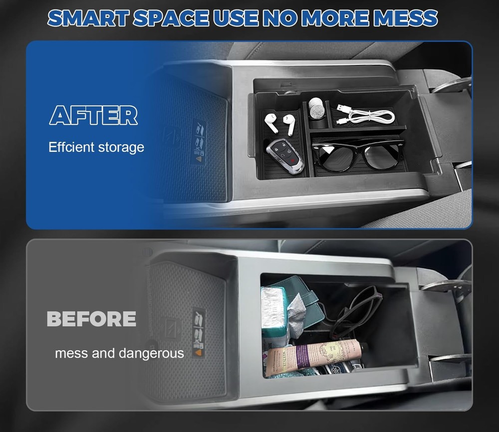 Center Console Organizer for 20252026 GMC Terrain | Extra Storage Solution