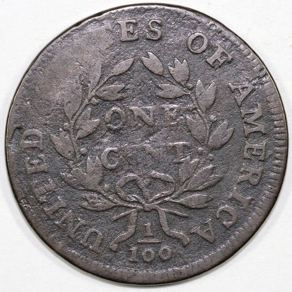 1800 1c S-200 Draped Bust Large Cent