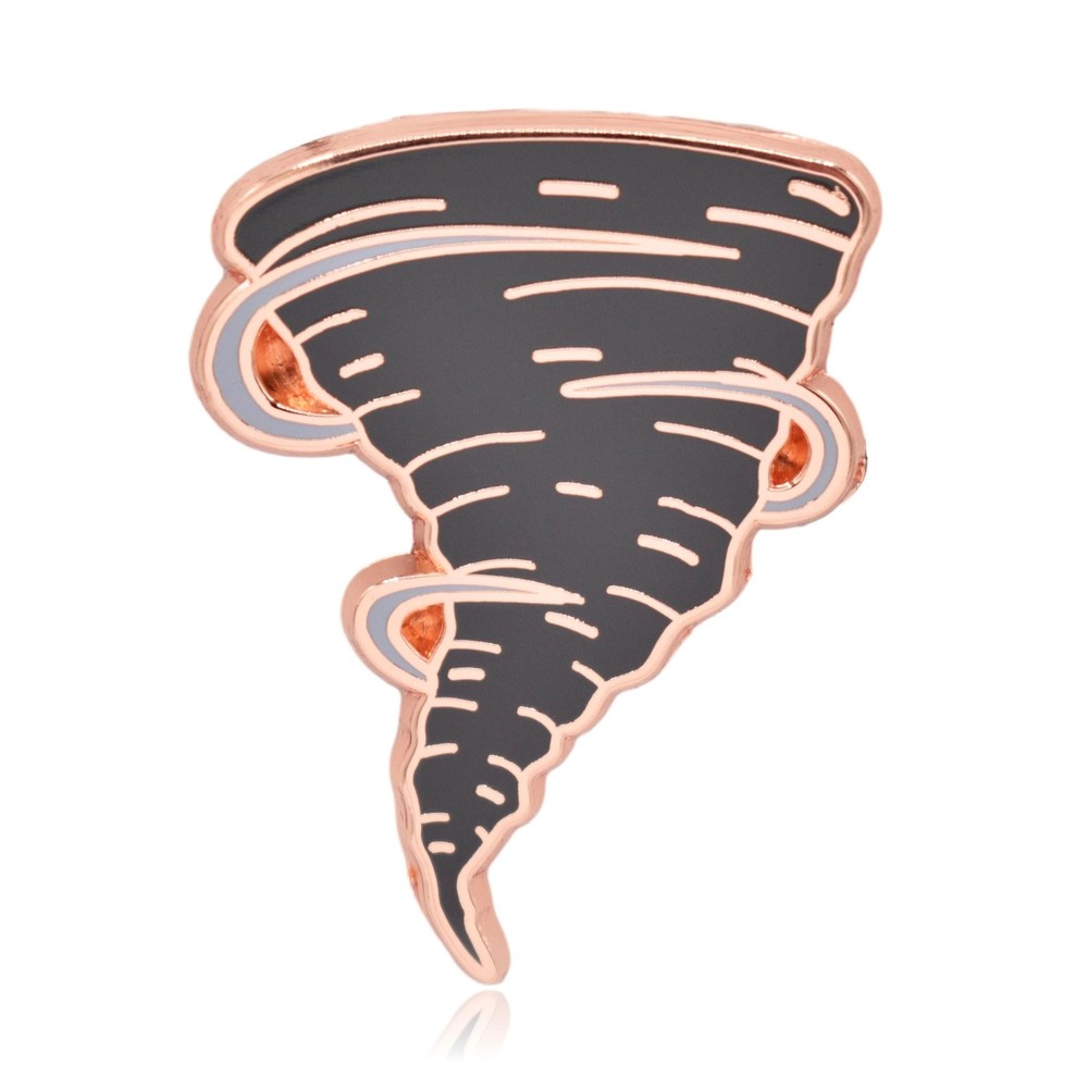 Tornado Hard Enamel Pin