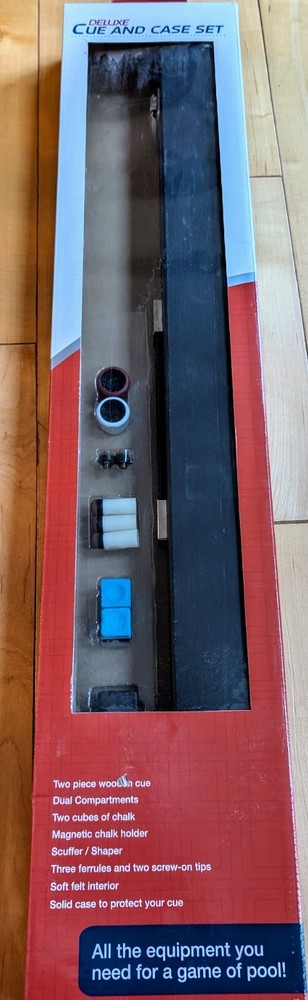Deluxe Cue and Case Set