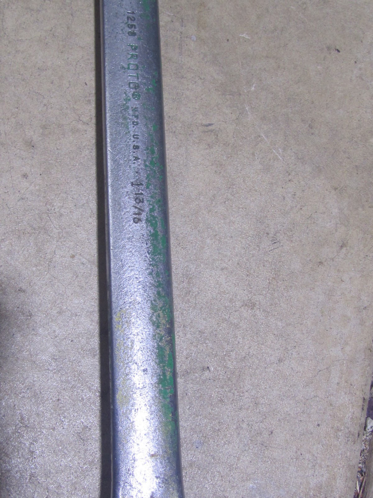 USED Proto 1258 Combination Wrench 1-13/16in