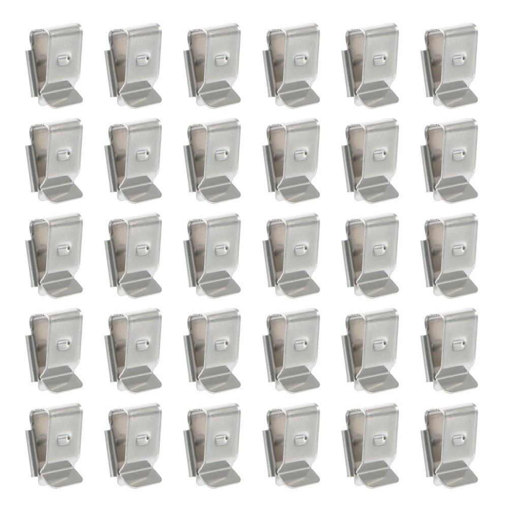 30 Pcs Trailer Frame Wire Clips Stainless Steel Solar Panel Cable Clamp