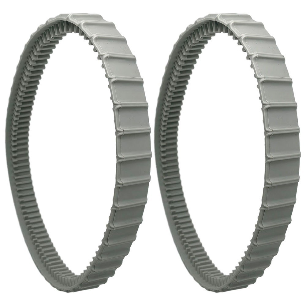 Compatible Replacement Tracks for Various Pool Cleaners Grey Rubber (2pcs)