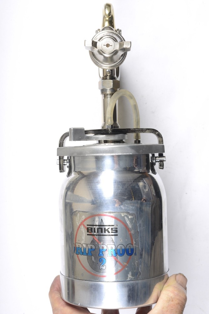 Binks Model 7 B/C Gold with drip proof 2 cup.