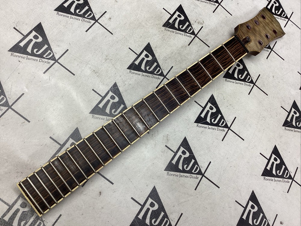 Warmoth Tiltback Electric Guitar Neck Exotic Bound Gibson Conversion Fatback