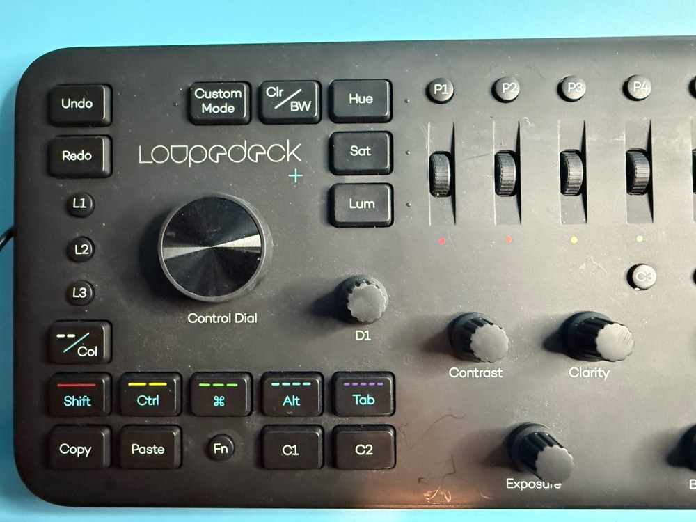 Loupedeck Plus + Photo editing controller Photo/Video Editing Console