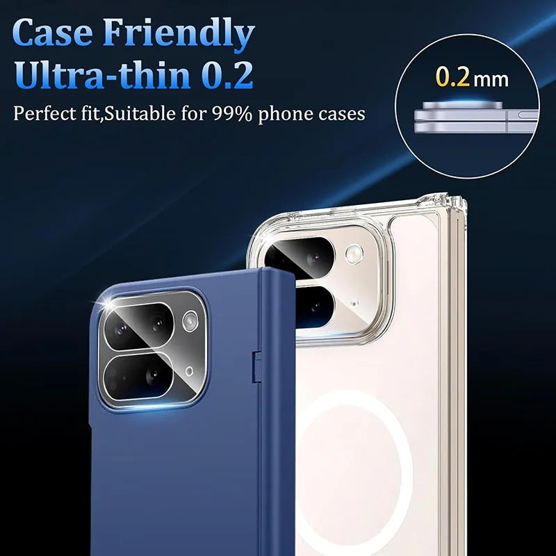 2PCS For GOOGLE Google Pixel 10 Pro Fold Camera Lens Tempered Glass Protector
