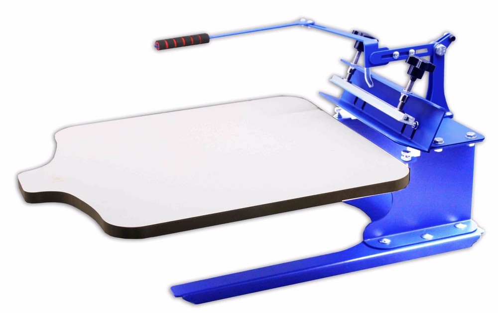 Techtongda 1 Color Screen Printing Press Kit DIY Silk Screen Printer Supply Kit