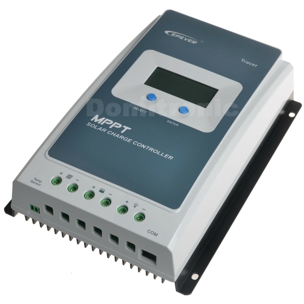 20A 10A Epever MPPT Solar Controller 12V/24V PV 60V Include Meter MT52 and Cable