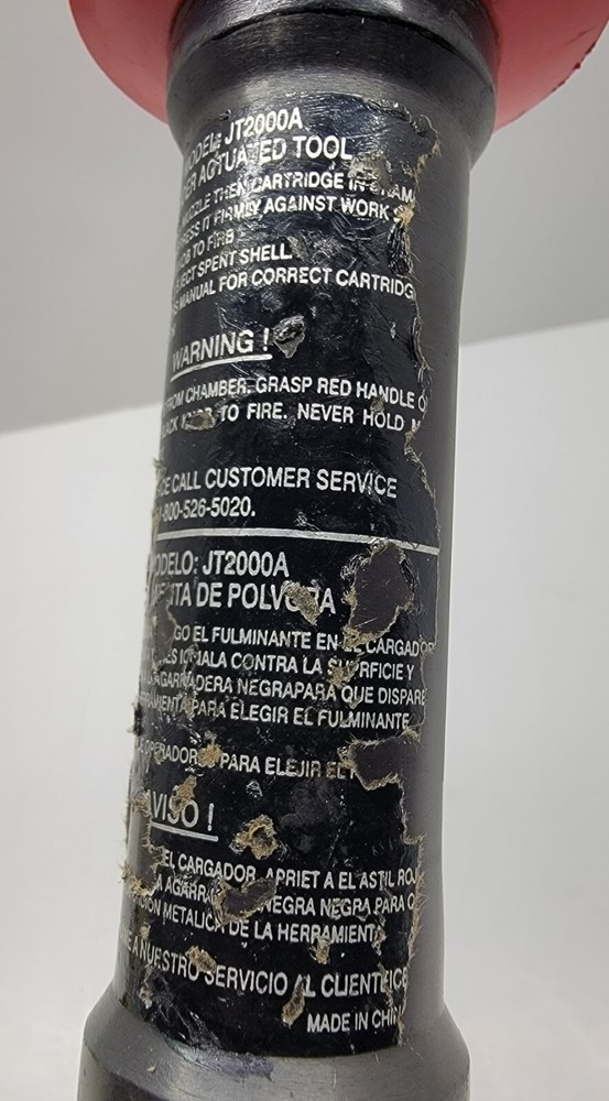 JAMERCO JT2000A POWER ACTUATED TOOL .22 caliber