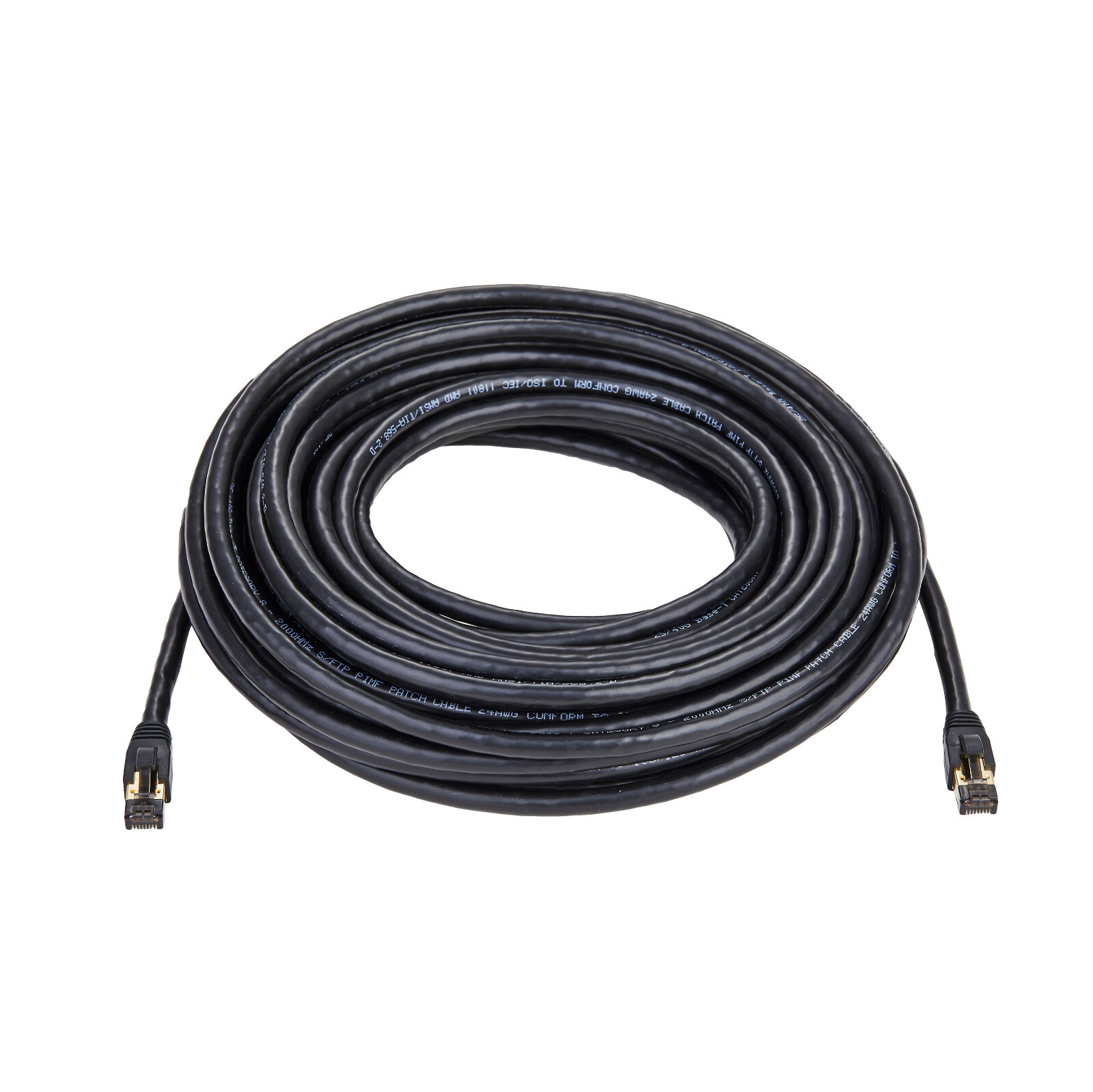 CAT8 Ethernet Cable Super Speed 40Gbps LAN Wire Black 0.5FT- 75FT Multipack LOT