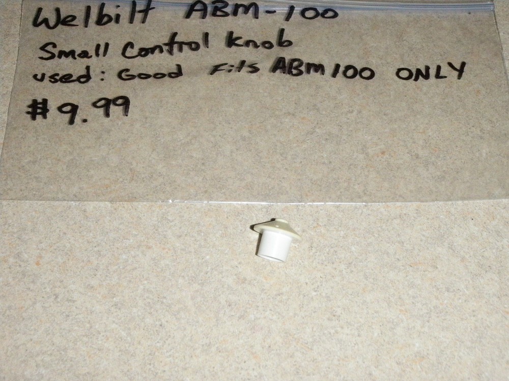 Welbilt Bread Machine Small Control Knob Model ABM-100 ( ONLY )