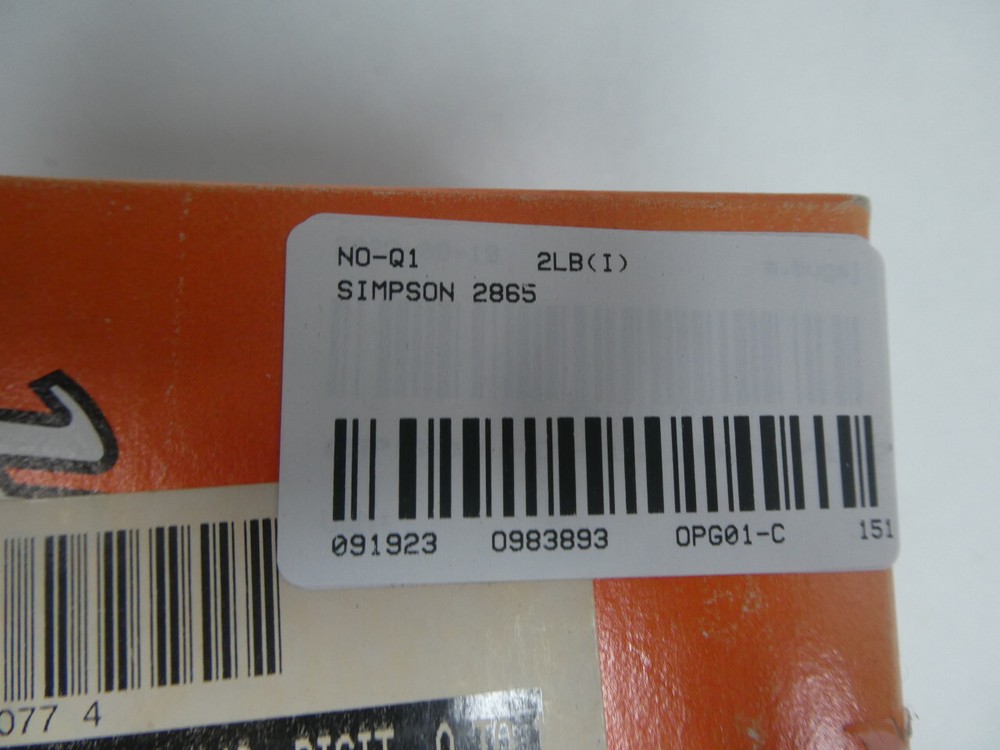 Simpson 2865 Digital Panel Meter 120v-ac