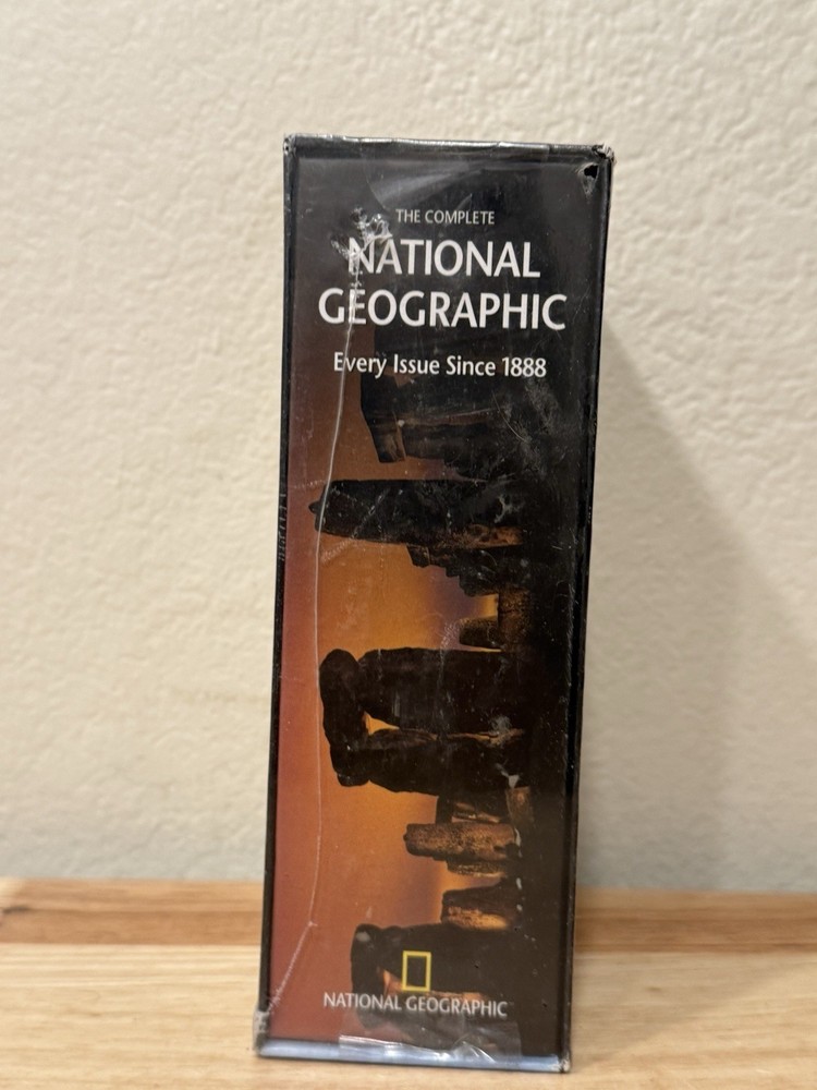 Complete NATIONAL GEOGRAPHIC Every Issue Since 1888 WIN MAC DVD-ROM Sealed