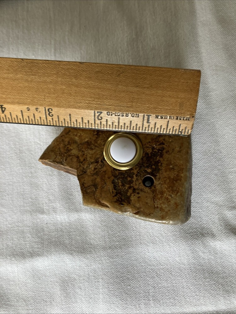 Doorbell Button In Natural Stone
