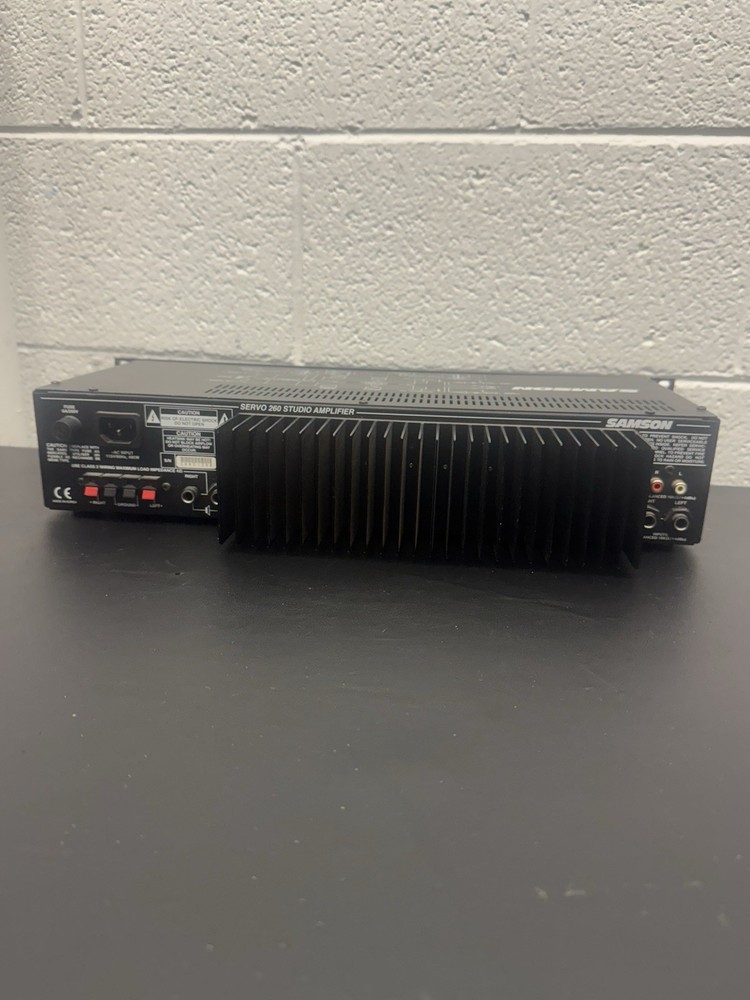 Samson Servo-260 Studio Amplifier