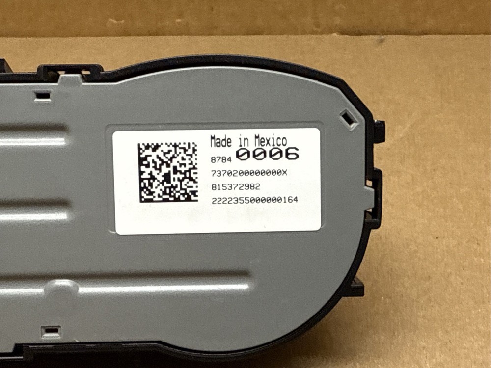 2017-2023 GMC Acadia Front Dash Temperature Temp Climate Control