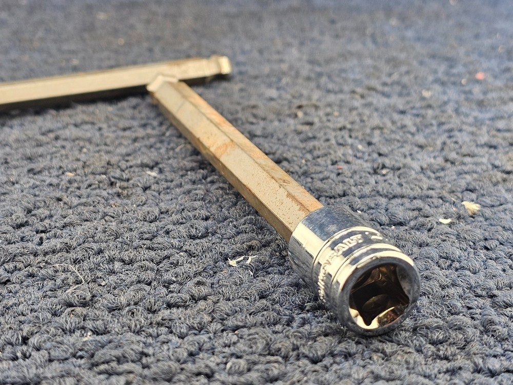 (QTY 2) KOBALT H8 & H10 Ball Hex Bit Socket Long