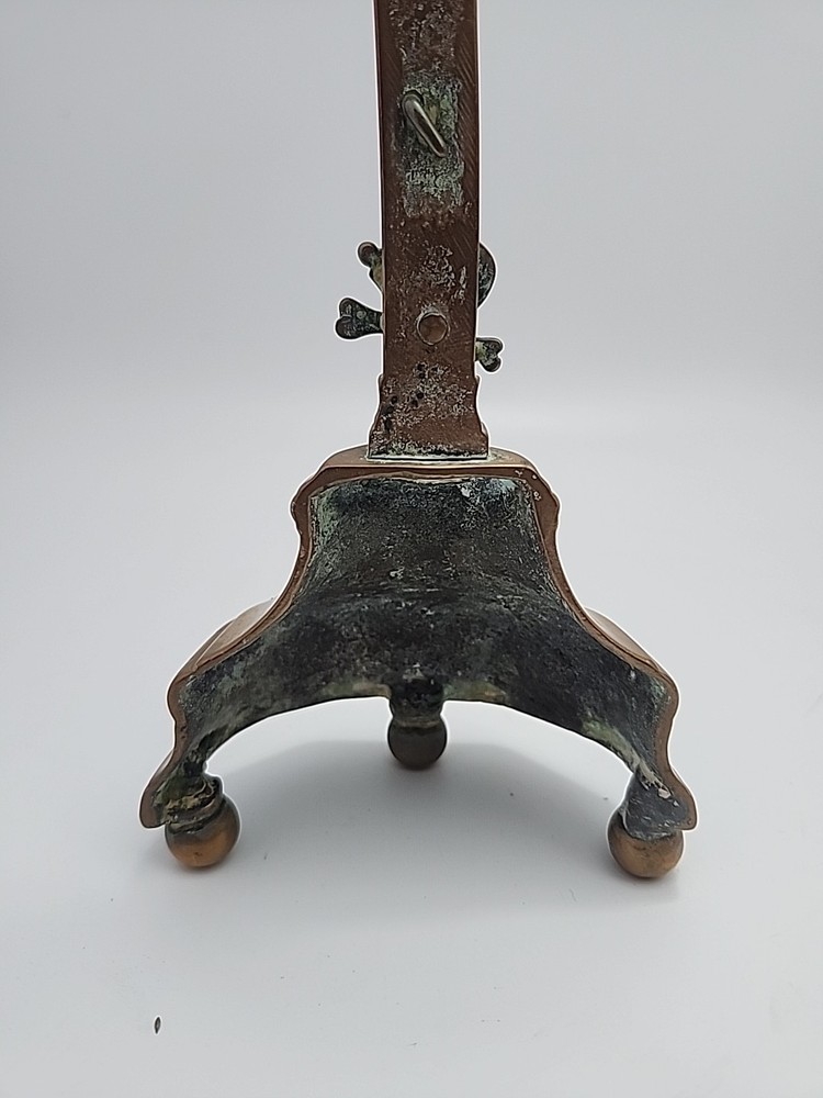 ☆ANTIQUE☆ BRASS RELIGIOUS CROSS