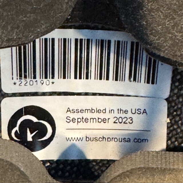 Busch PRotective AMP-1 E FC Helmet NIJ IIIA+