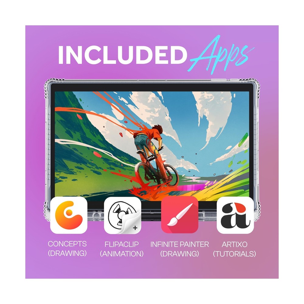 X14 Largest Standalone Drawing Tablet • No Computer Needed • Pro Dra