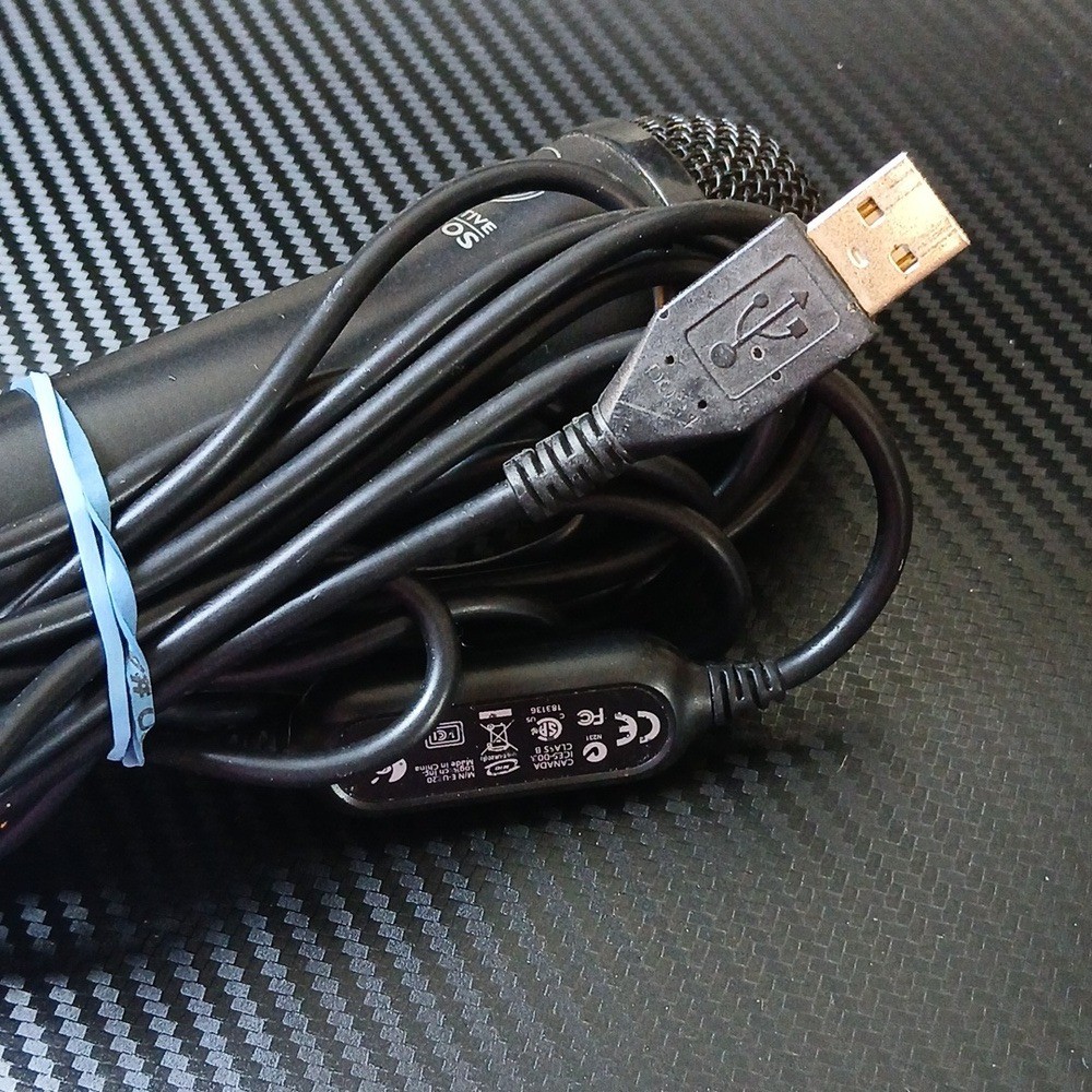 Disney Interactive Studios Logitech Microphone USB Wired E-UR20