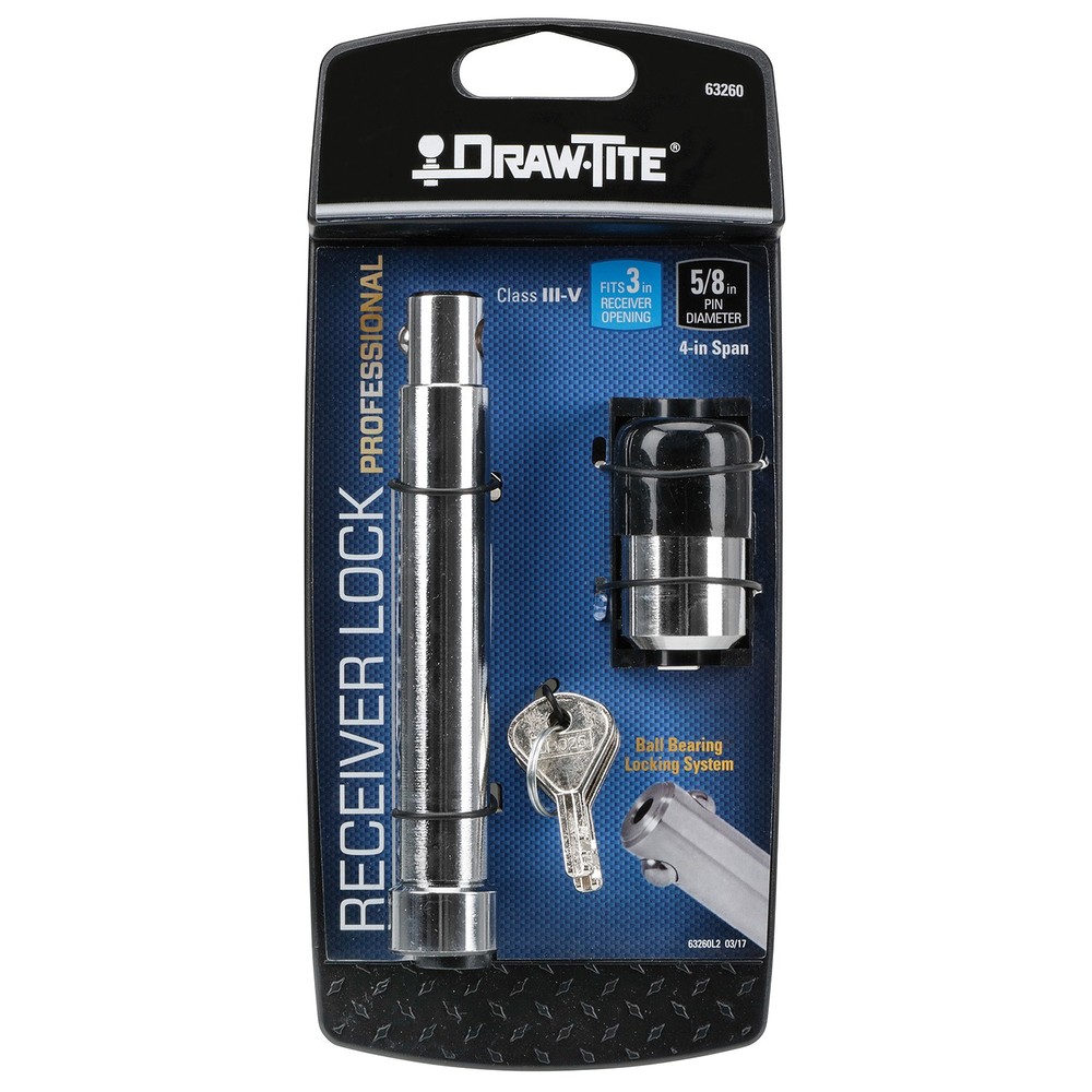 Draw-Tite 63260 Trailer Hitch Towing Lock