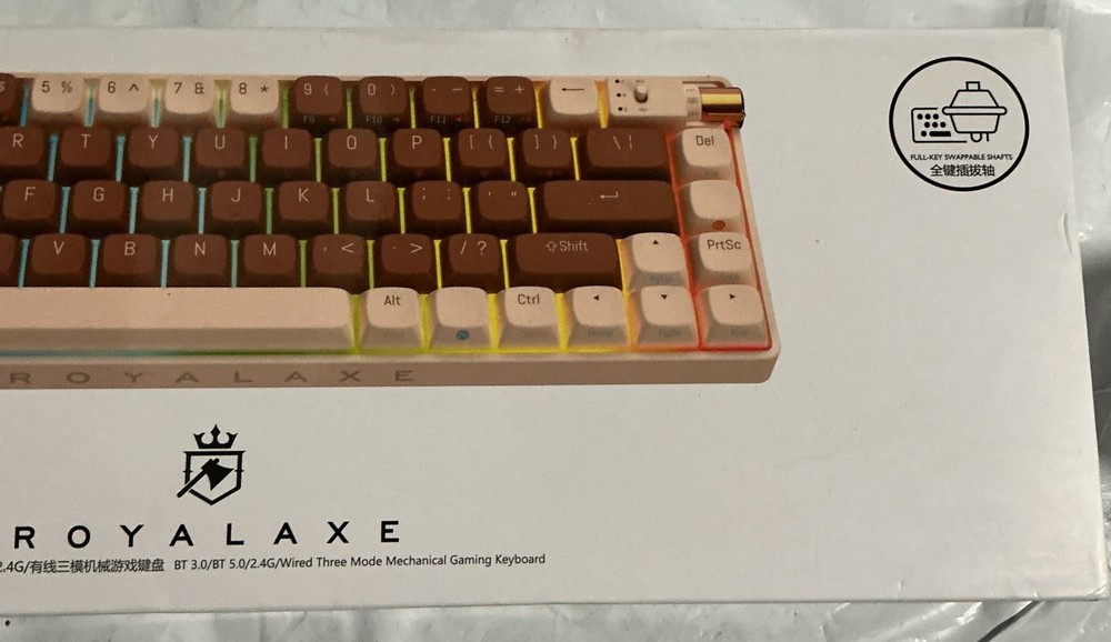 ProtoArc Royalaxe Three Mode Mechanical Gaming Keyboard R68