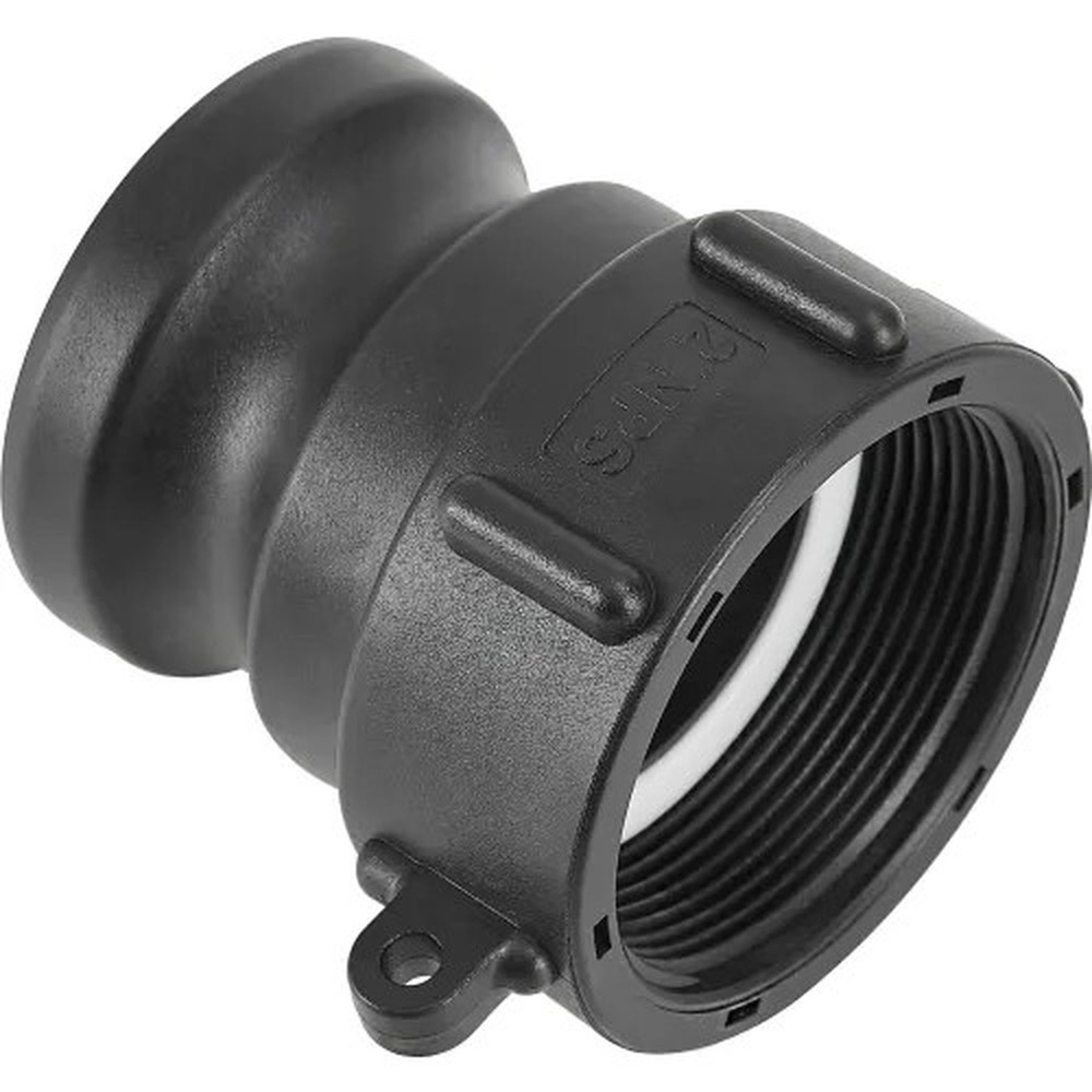 Polypropylene 2" Female NPS Pipe Thread x 2" Part A Camlock Adapter