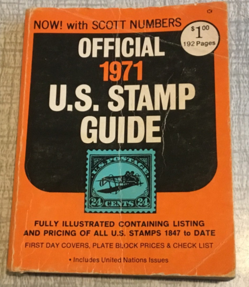 Official 1971 United States Stamp Guide