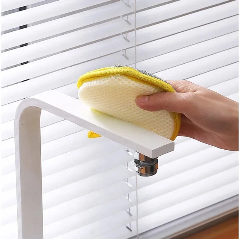 Double-Sided Scouring Pads Dish Pan Washing Sponge Kitchen Cleaning Tool