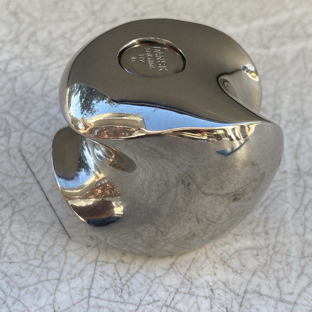 Dansk Otero Paperweight Silver plated