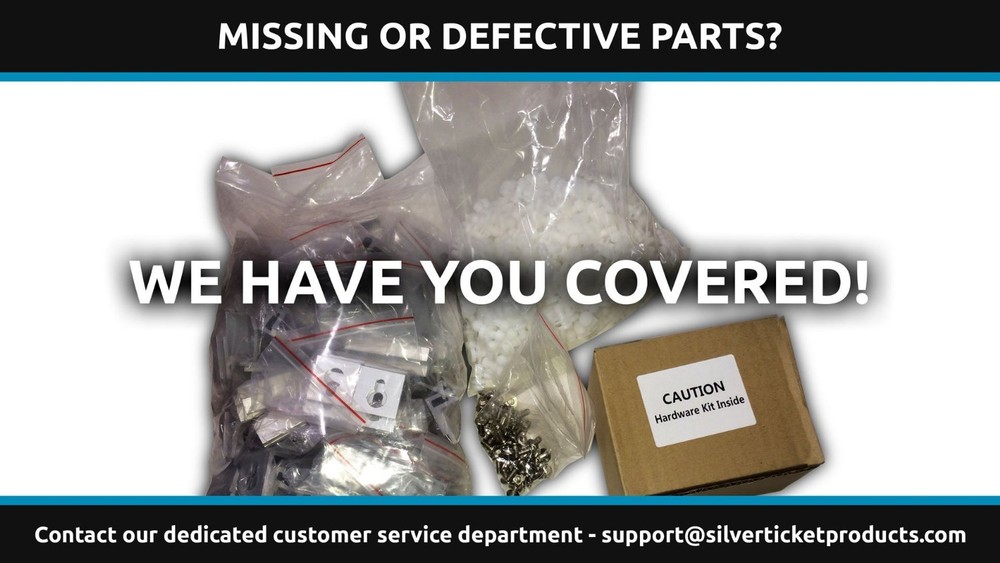 STR-16992-S Silver Ticket 92" Fixed Frame 16:9 Projector Screen Silver Material