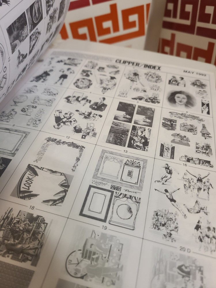 Dynamic Graphics Designer's Electronic Clipper over 150 Disks