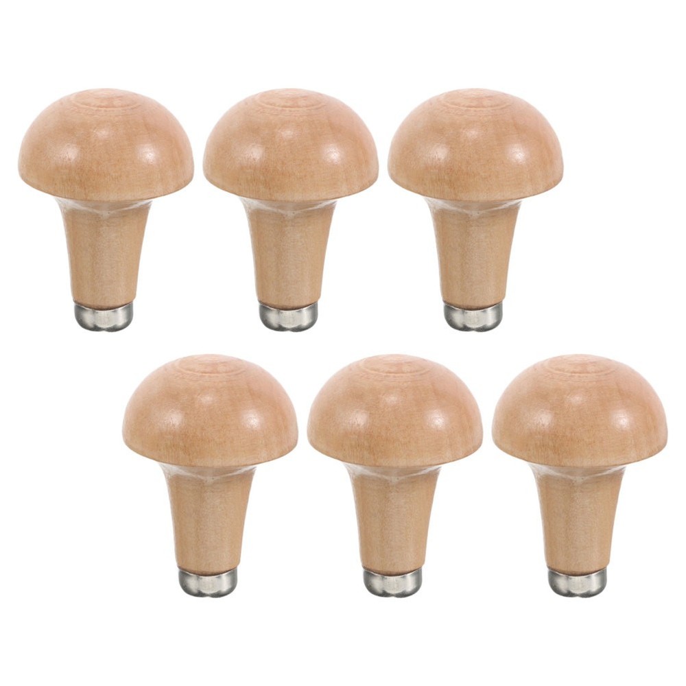 6 Pcs File Replacement Accessory Handles for Hand-operated Tools