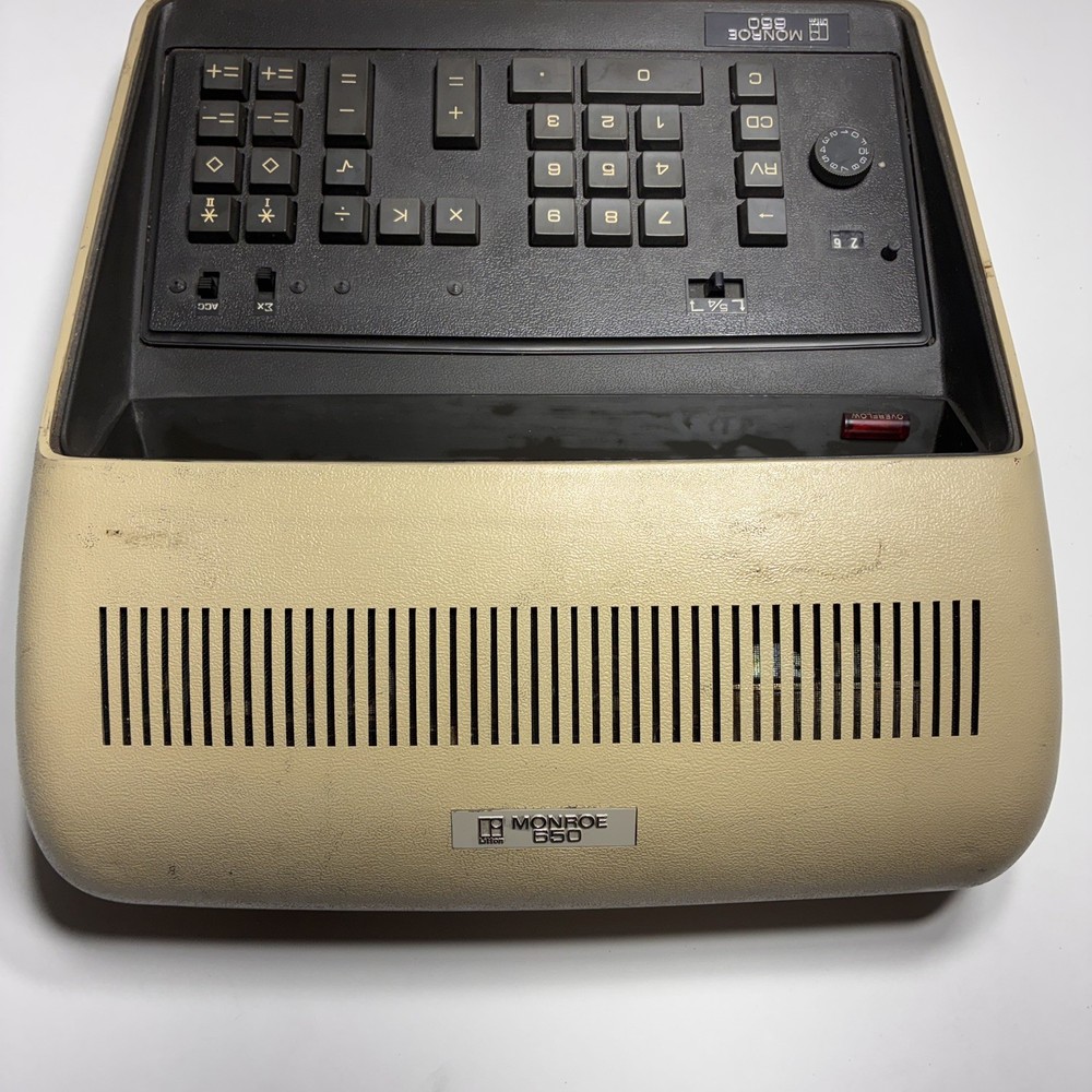 Monroe 650 with Nixie Tube Display.