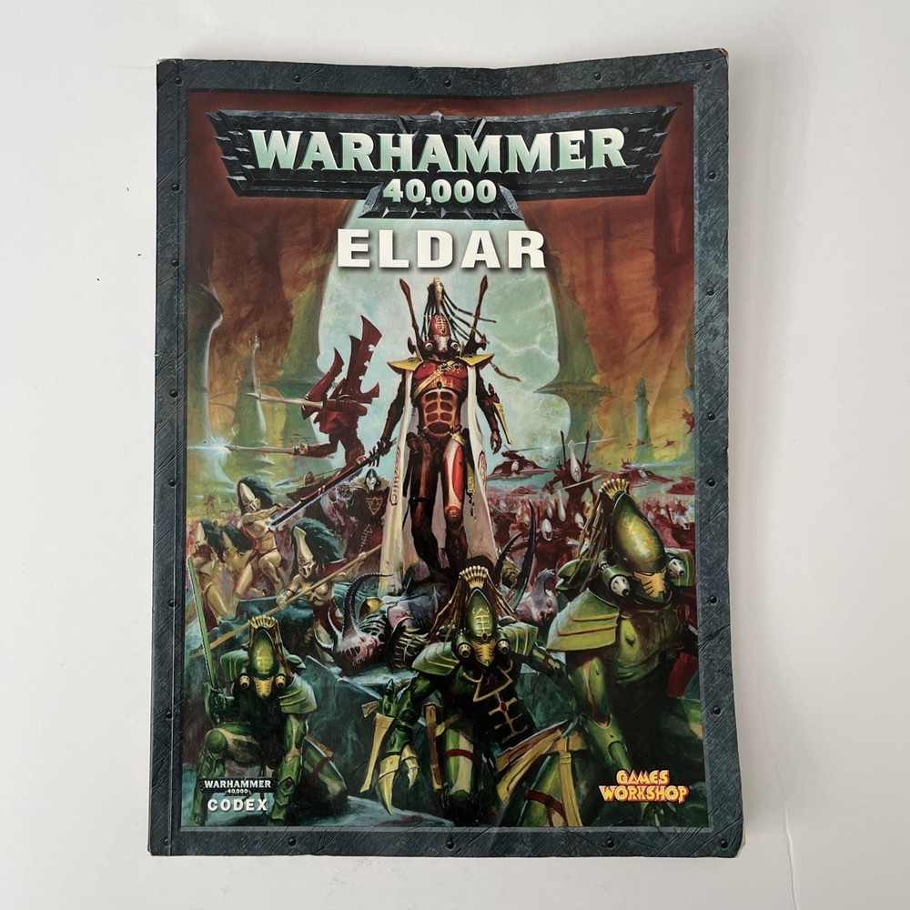 Warhammer 40,000 Eldar Codex 4th Edition 2006 Rulebook Games Workshop Army Book