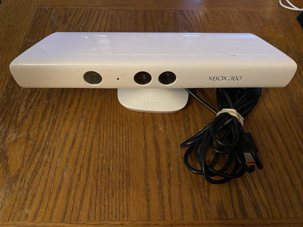 Microsoft Xbox 360 Kinect Sensor Model 1414 White Motion Camera Bar USB