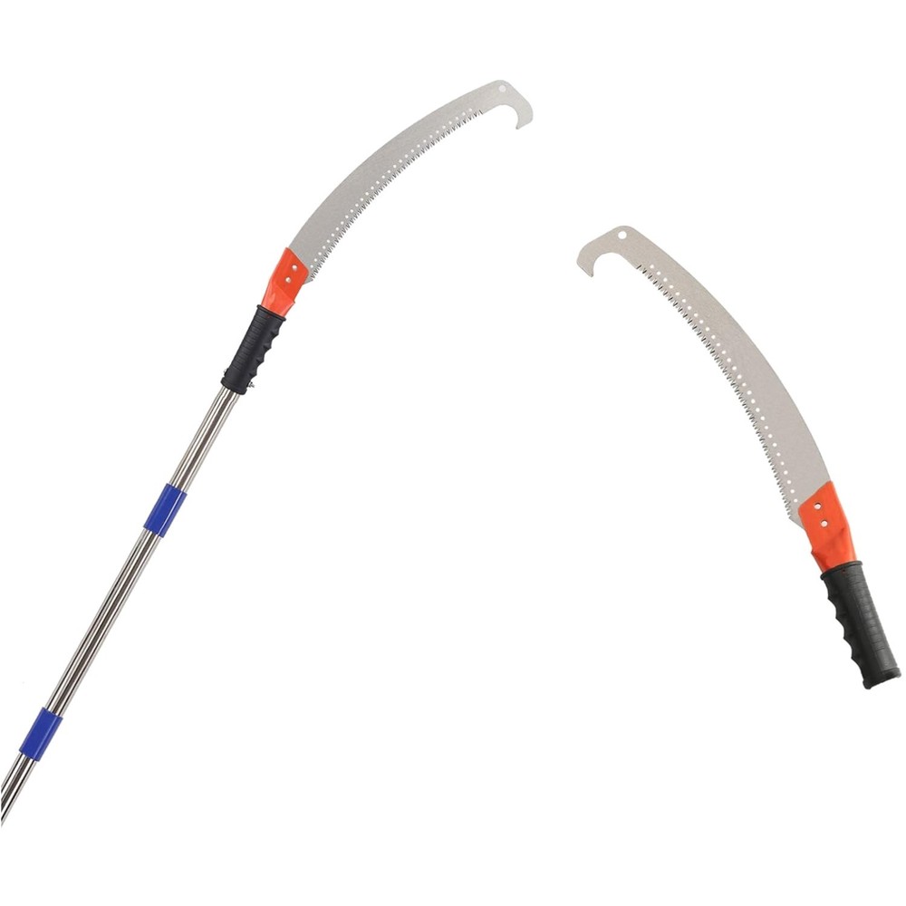 10FT Serrated Pole Saw for Effortless Tree Maintenance - Safe & Effective Cuts