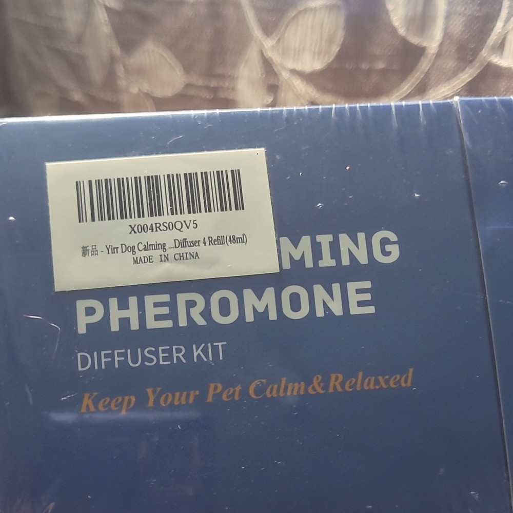 Yirr Dog Calming Pheromone Diffuser Kit Blue 48ml Refill