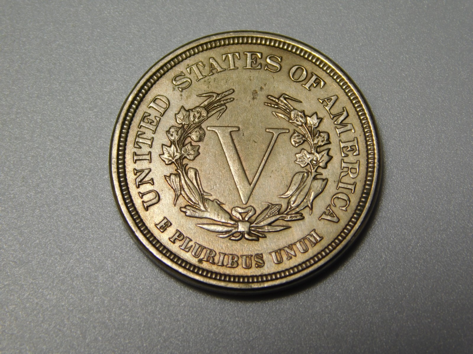 US COINS 1883 LIBERTY V NICKEL NO CENTS