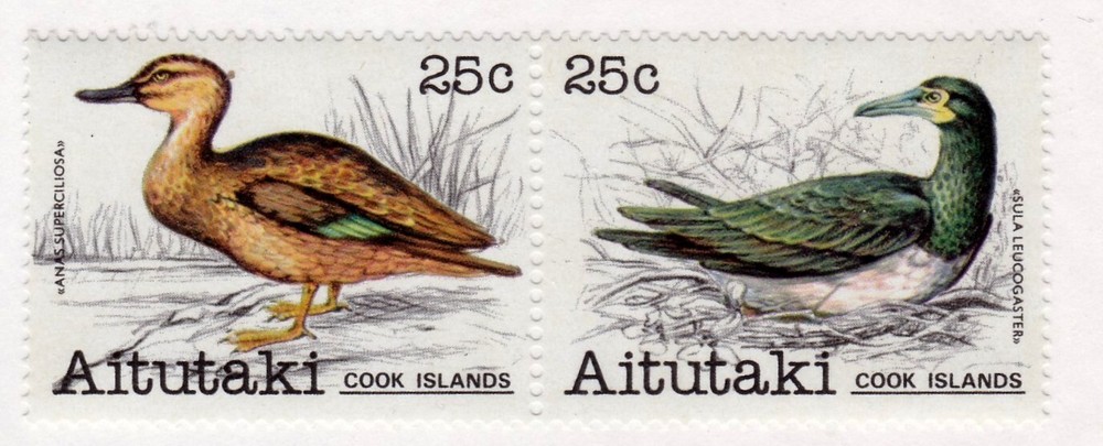 Aitutaki    236a   MNH OG       horizontal pair