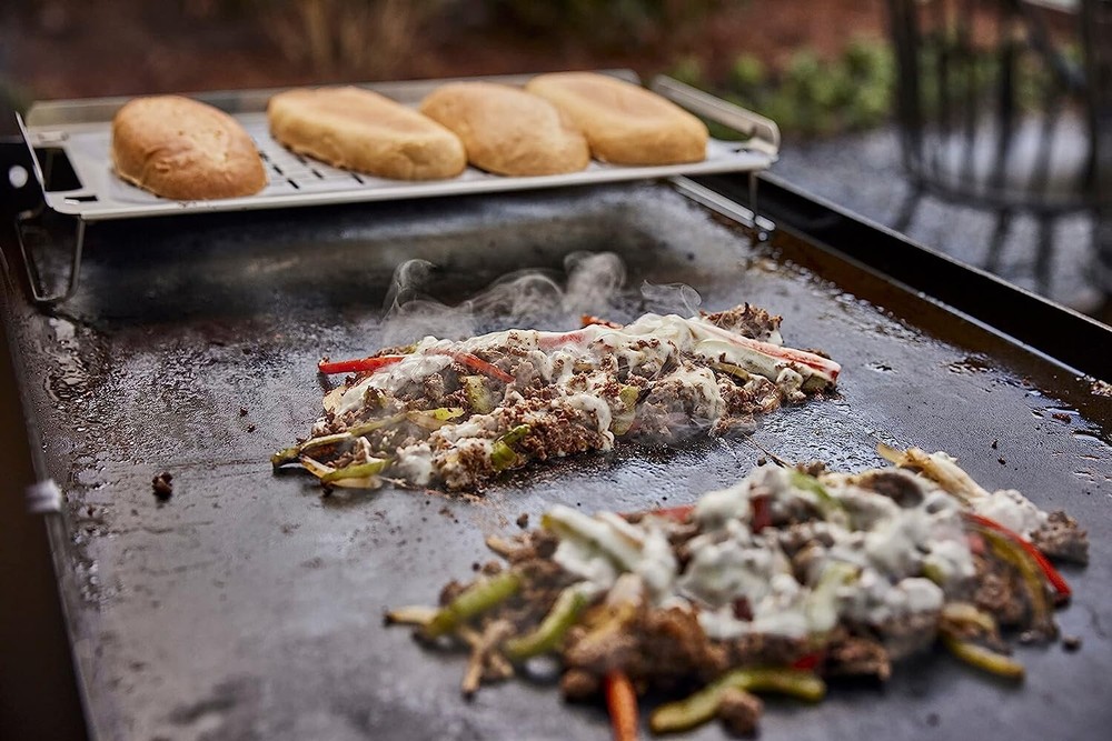 Weber 6784 Griddle Warming Rack, Silver