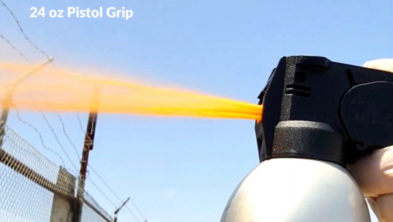 Police Magnum Heavy Duty Tactical Drop Leg Holster Holder & Pepper Spray 24oz PG