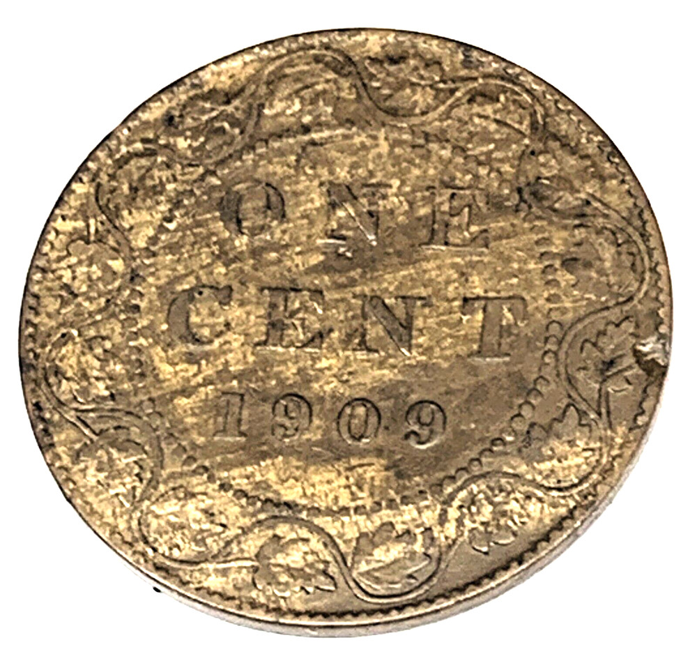 # C8483     CANADA     COIN,     LARGE CENT   1909