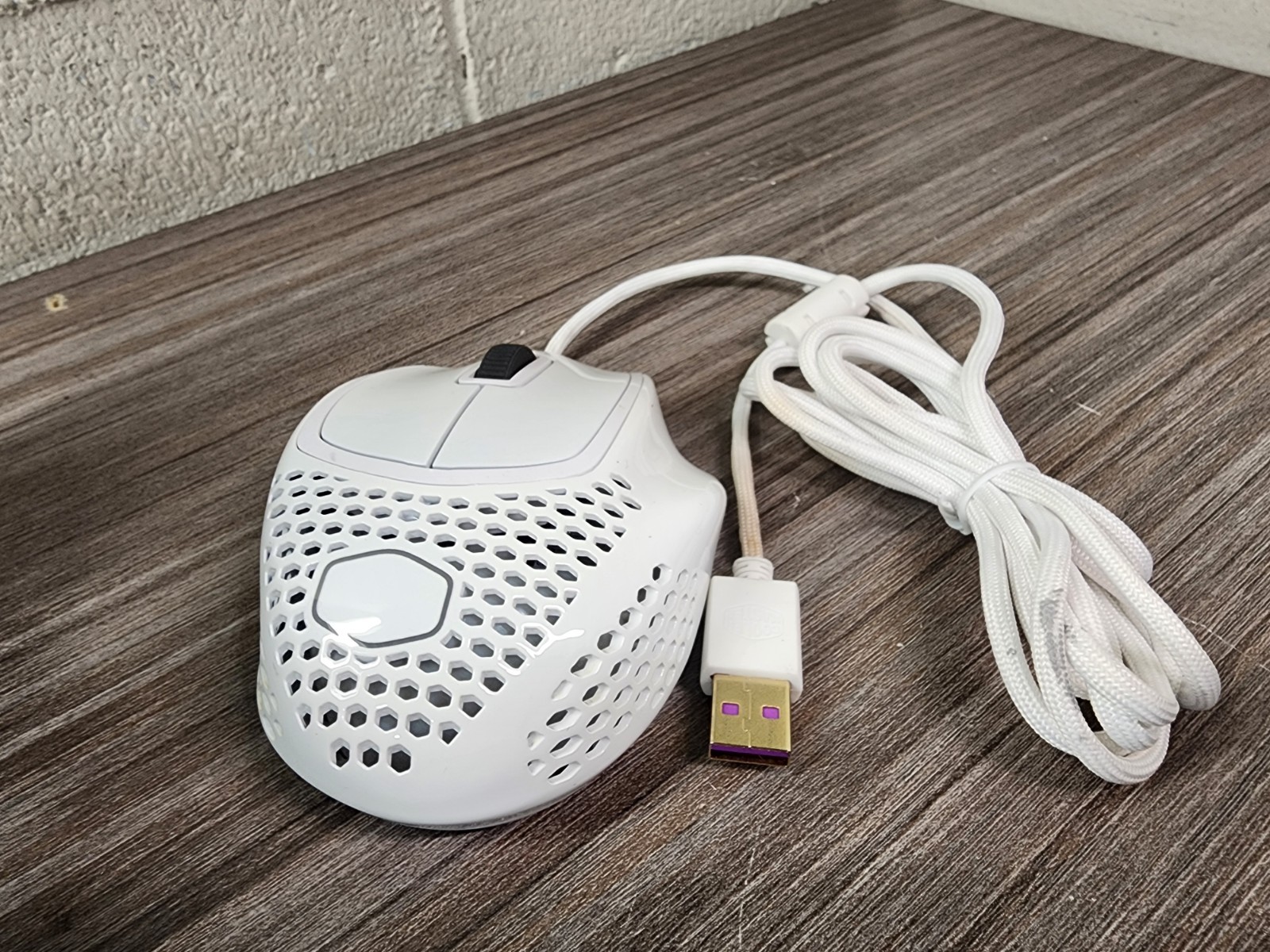 Cooler Master MM720 Wired Gaming Mouse – White