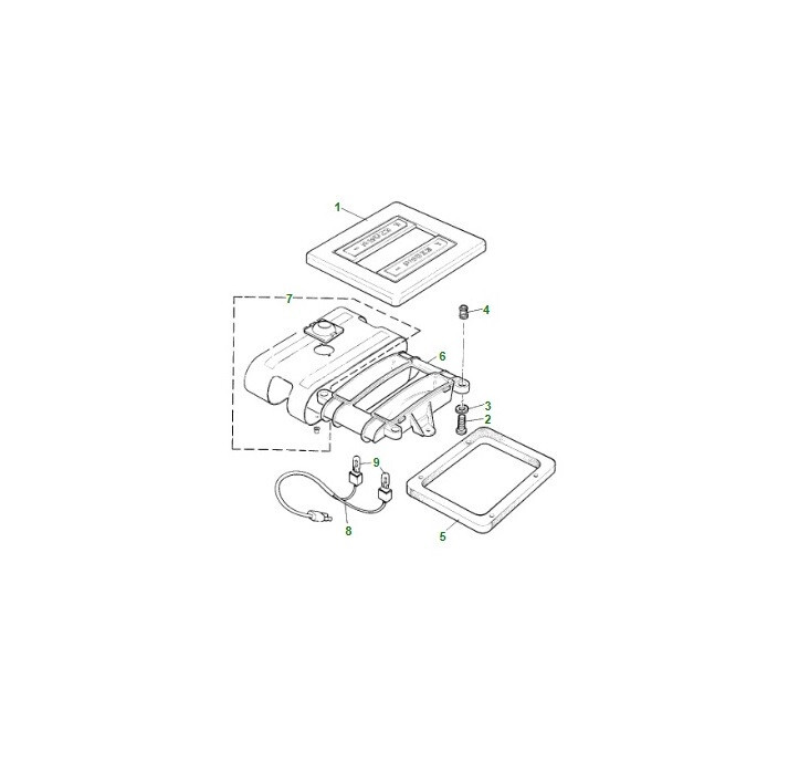LAND ROVER RANGE ROVER CLASSIC 1986-1994 GEAR LEVER SWITCH CONSOLE PANEL GRAY