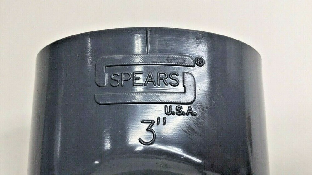 Spears 801-030 Tee Fitting 3" PVCI Socket SCH80 D2467 NSF-PW 801030