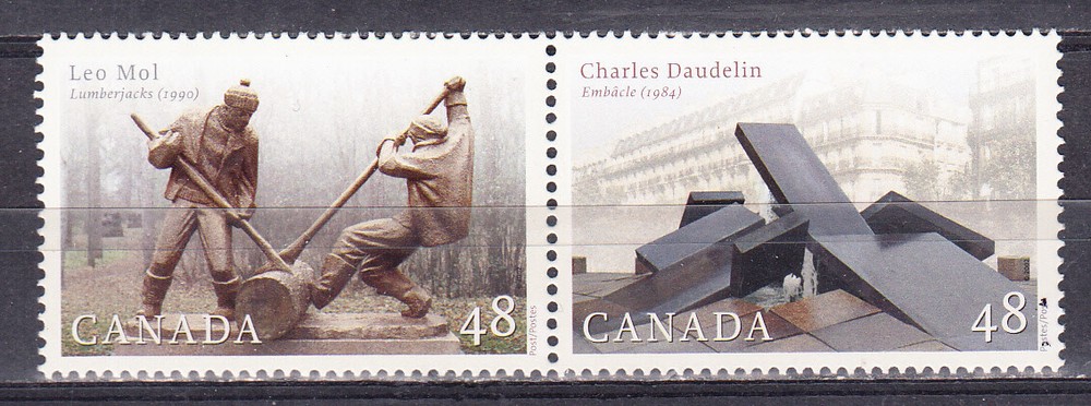 W CANADA 1954-1955a SCULPTURES