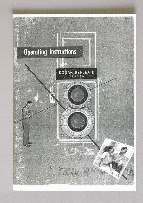 Kodak Reflex II Camera Instruction Manual Reprint